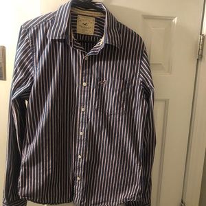 Men’s Hollister long sleeve button up size large